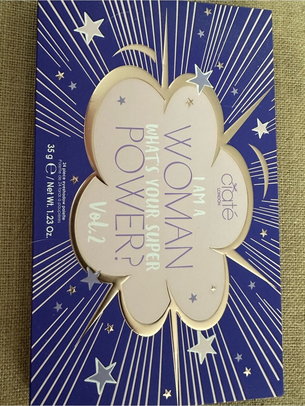 I AM A WOMAN What’s Your Superpower Vol 2 eyeshadow palette BNIB
